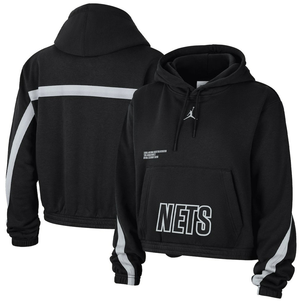 Brooklyn Nets Jordan Brand Women's Courtside Statement Edition Pullover Hoodie