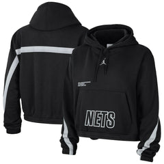 Brooklyn Nets Jordan Brand Women's Courtside Statement Edition Pullover Hoodie