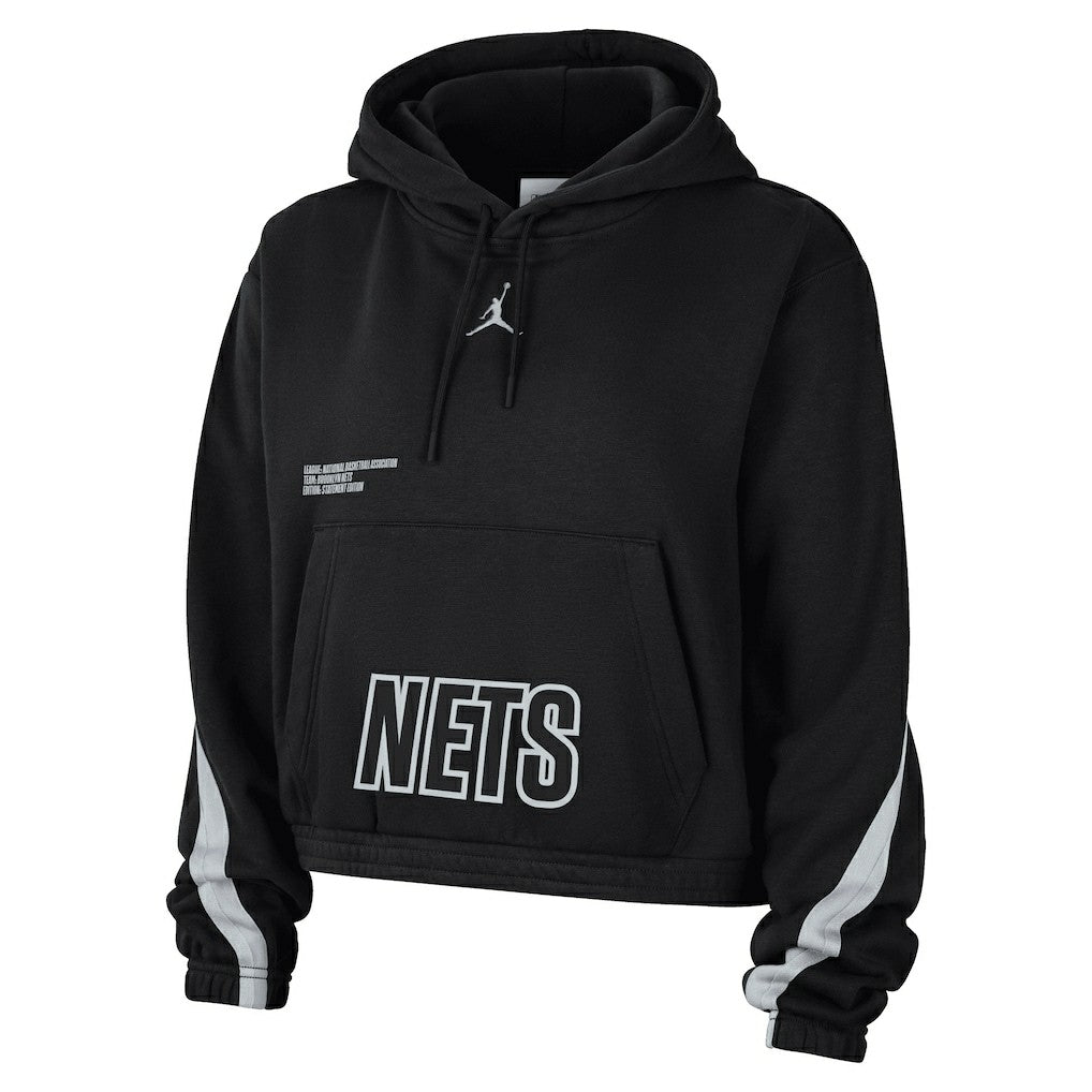Brooklyn Nets Jordan Brand Women's Courtside Statement Edition Pullover Hoodie