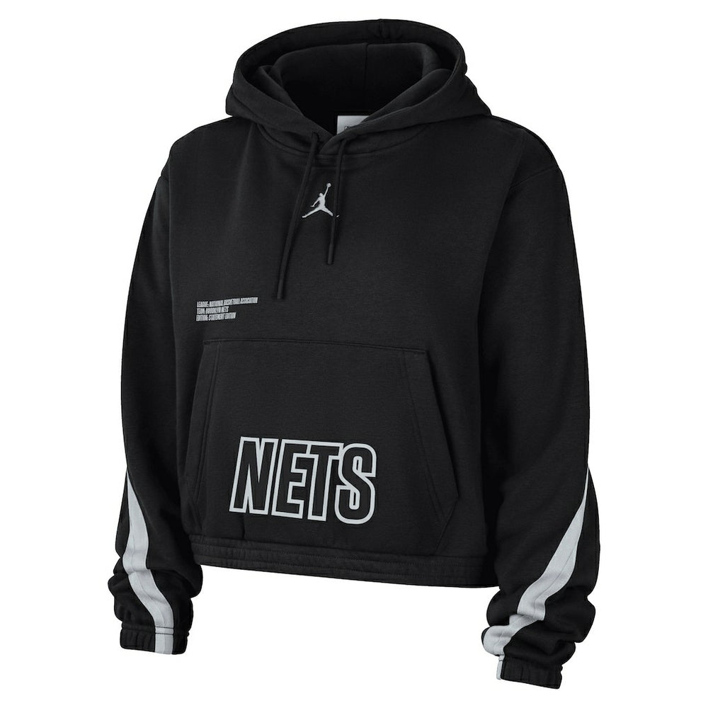 Brooklyn Nets Jordan Brand Women's Courtside Statement Edition Pullover Hoodie