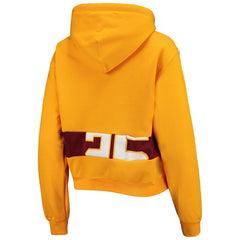 Refried Apparel Women's Cropped Pullover Hoodie - Washington Commanders Hoodies