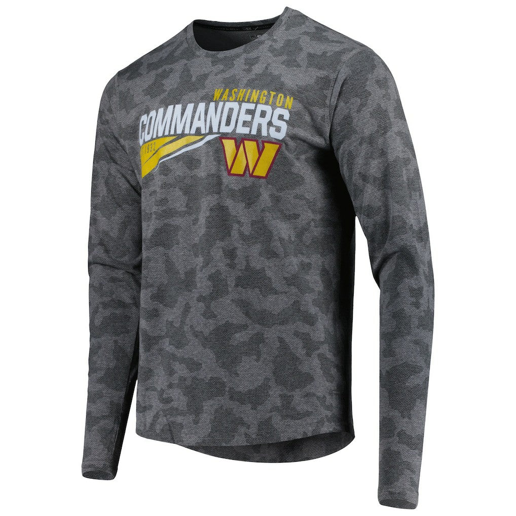 MSX by Michael Strahan Camo Long Sleeve T-Shirt - Washington Commanders T-shirts