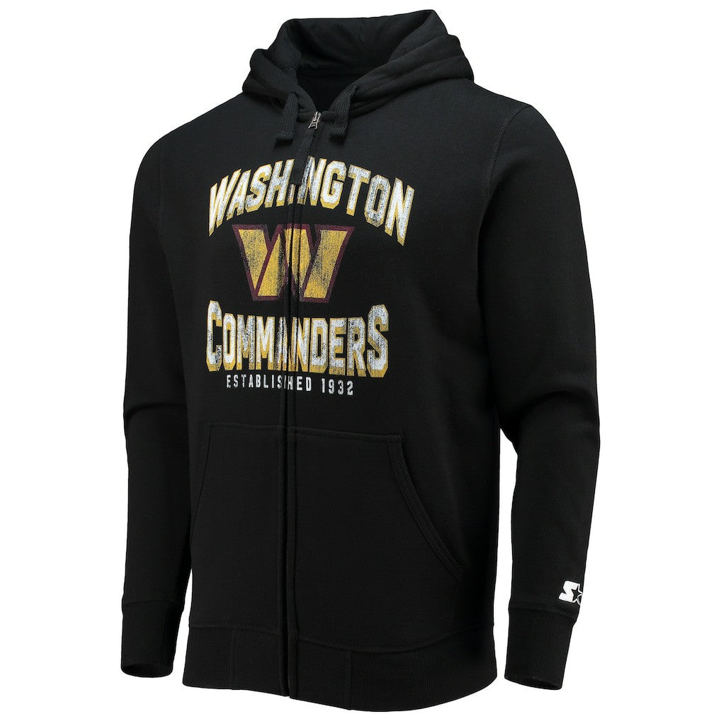Starter Post-Season Full-Zip Hoodie - Washington Commanders Hoodies