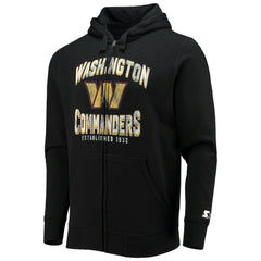 Starter Post-Season Full-Zip Hoodie - Washington Commanders Hoodies