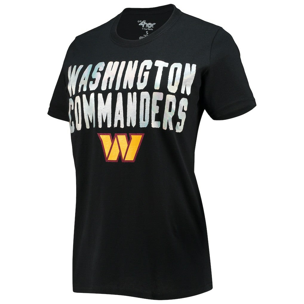 G-III 4Her by Carl Banks Women's Endzone T-Shirt - Washington Commanders T-shirts