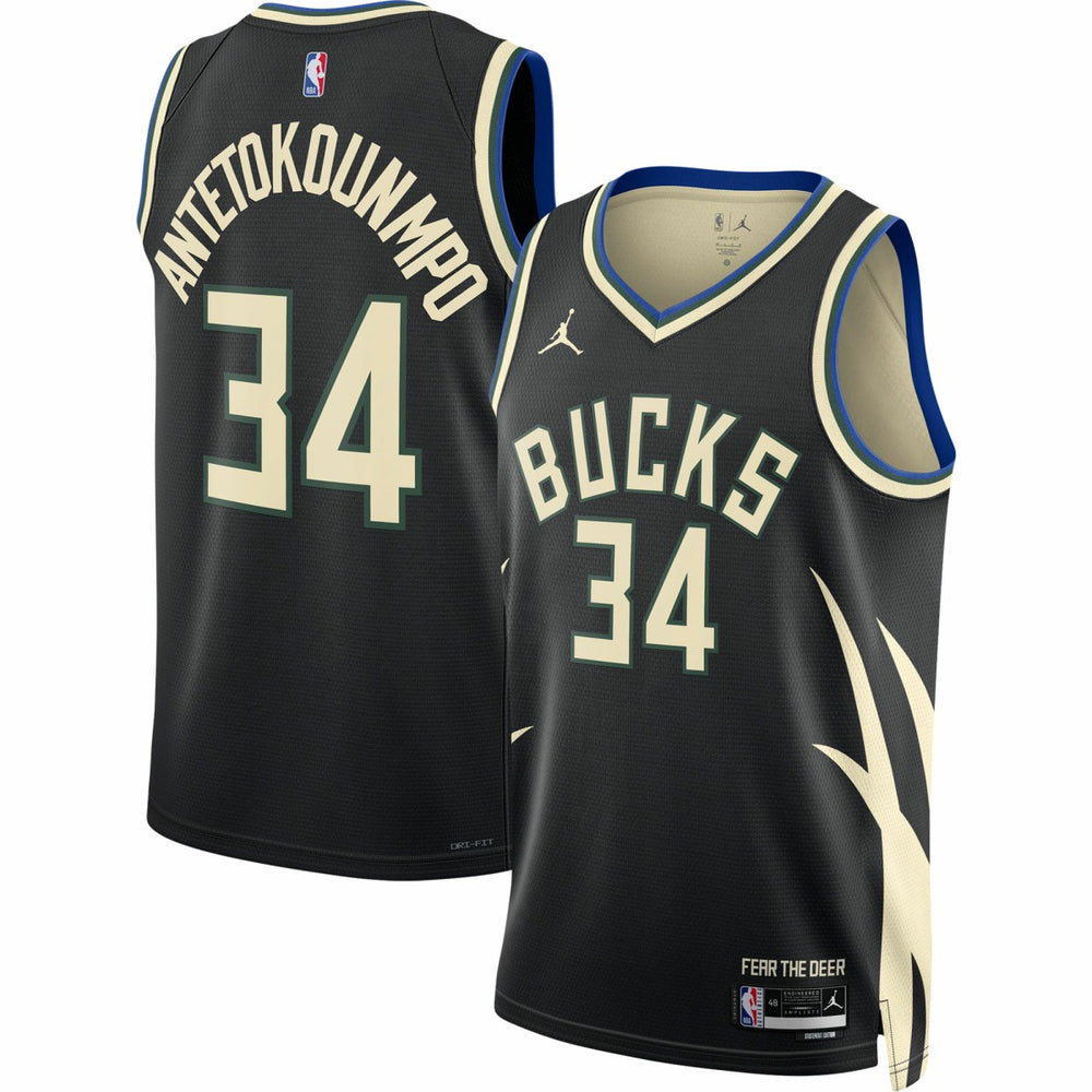 Giannis Antetokounmpo Milwaukee Bucks Jordan Brand Unisex Swingman Jersey
