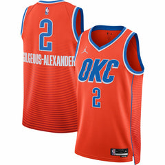 Shai Gilgeous-Alexander Oklahoma City Thunder Jordan Brand Unisex Swingman Jersey