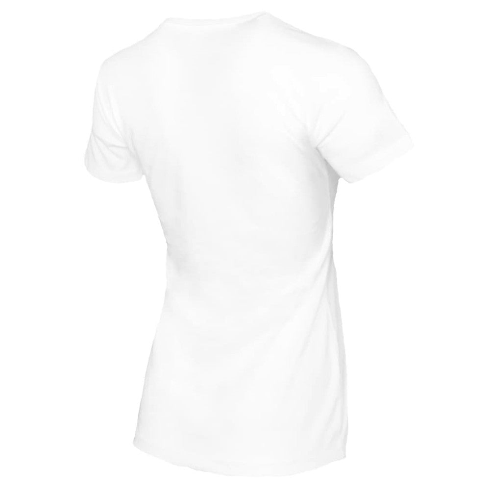 White Baltimore Orioles Tiny Turnip Women's Blooming Baseballs T-Shirt