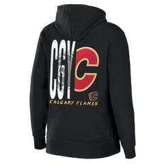 NHL Calgary Flames WEAR by Erin Andrews Women's Sponge Fleece Full-Zip Hoodie