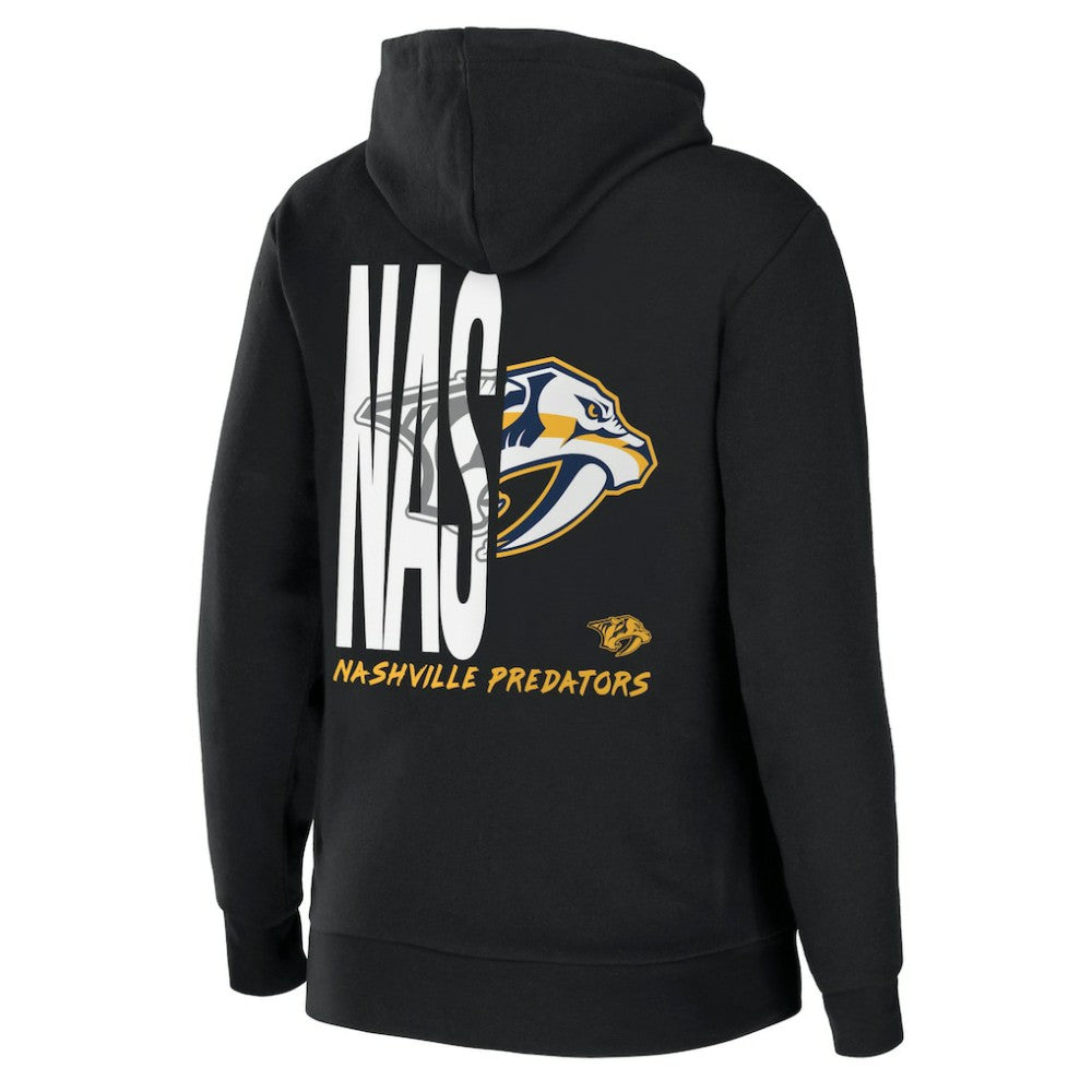NHL Nashville Predators WEAR by Erin Andrews Women's Sponge Fleece Full-Zip Hoodie