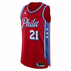 Joel Embiid Philadelphia 76ers Jordan Brand Authentic Player Jersey