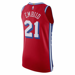 Joel Embiid Philadelphia 76ers Jordan Brand Authentic Player Jersey