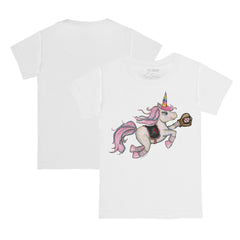 White Arizona Diamondbacks Tiny Turnip Youth Unicorn T-Shirt