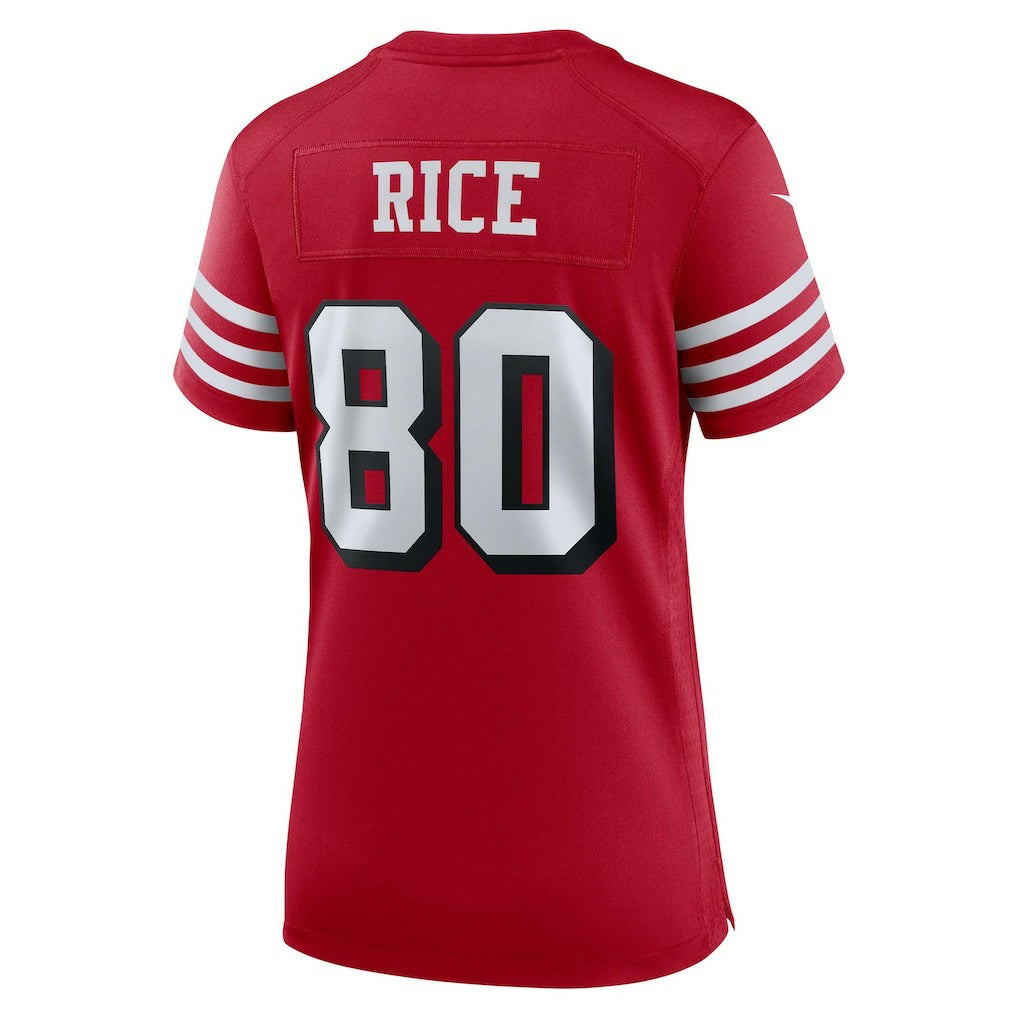 Jerry Rice  Women's Alternate Game Jersey - San Francisco 49ers Jerseys