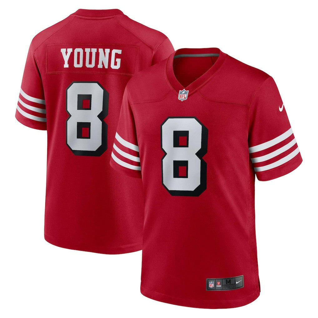 Steve Young  Retired Player Alternate Game Jersey - San Francisco 49ers Jerseys