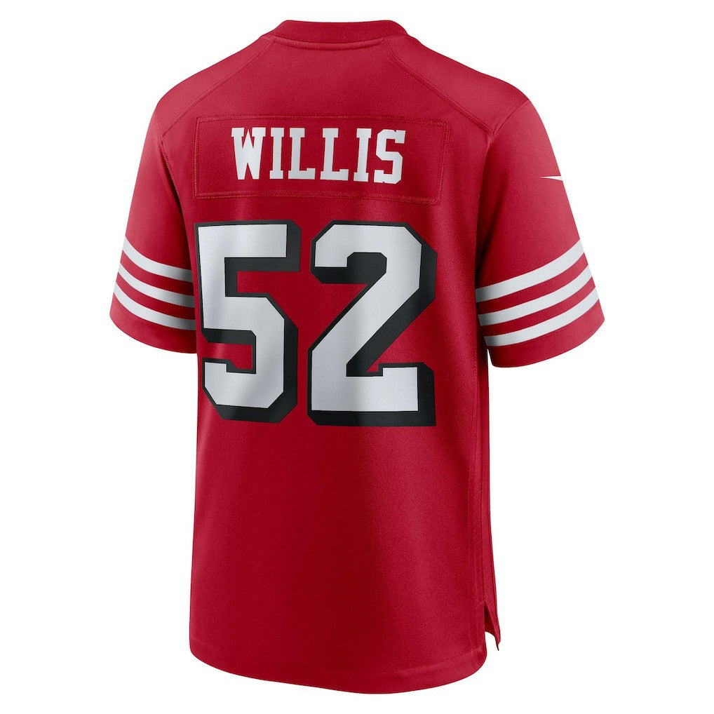 Patrick Willis  Retired Player Alternate Game Jersey - San Francisco 49ers Jerseys