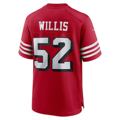 Patrick Willis  Retired Player Alternate Game Jersey - San Francisco 49ers Jerseys