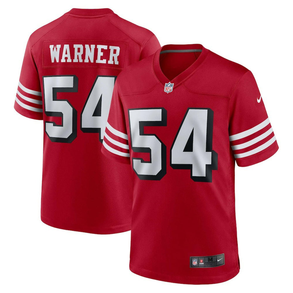 Fred Warner  Alternate Game Jersey - San Francisco 49ers Jerseys