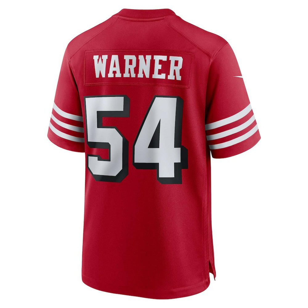 Fred Warner  Alternate Game Jersey - San Francisco 49ers Jerseys