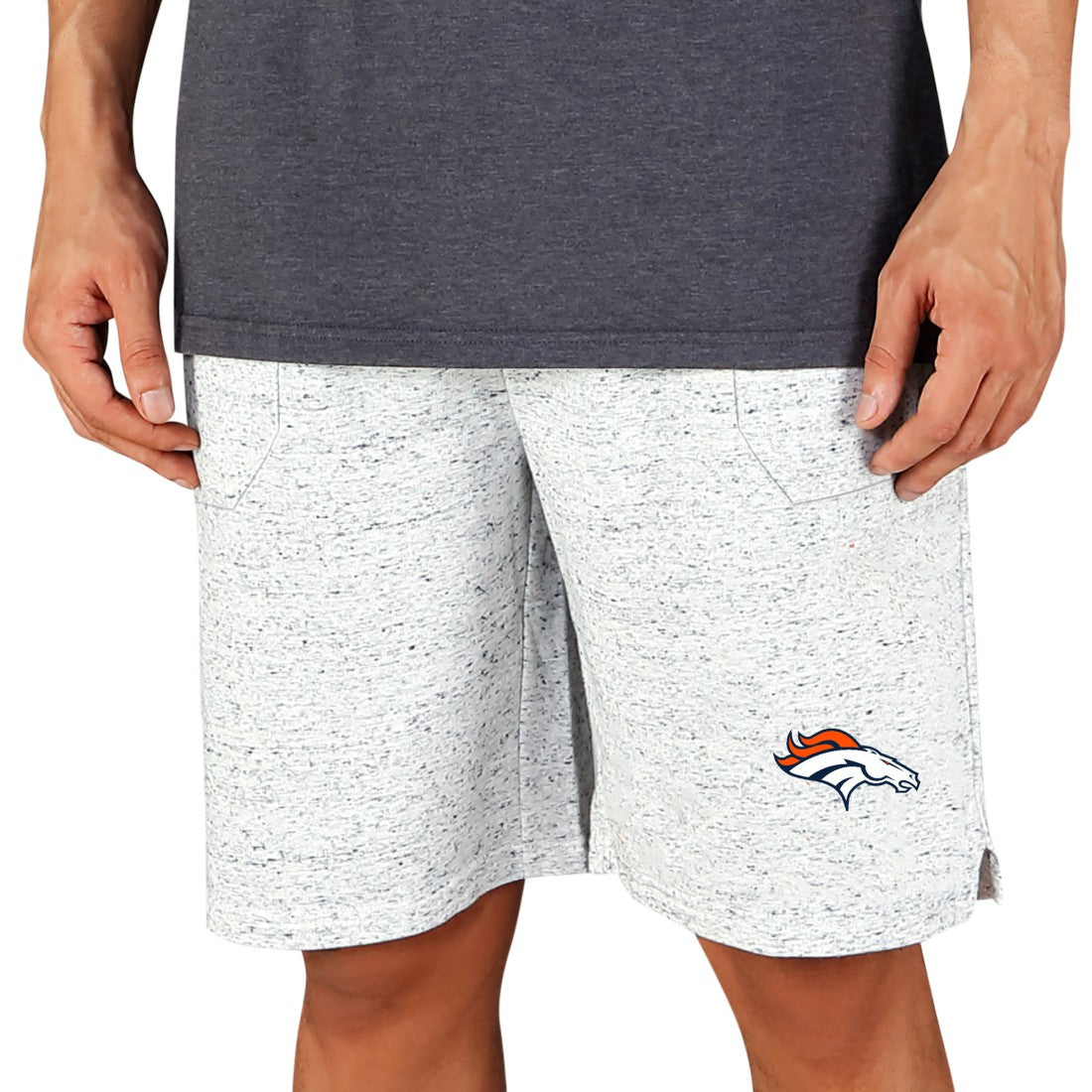 Concepts Sport Throttle Knit Jam Shorts - Denver Broncos Shorts