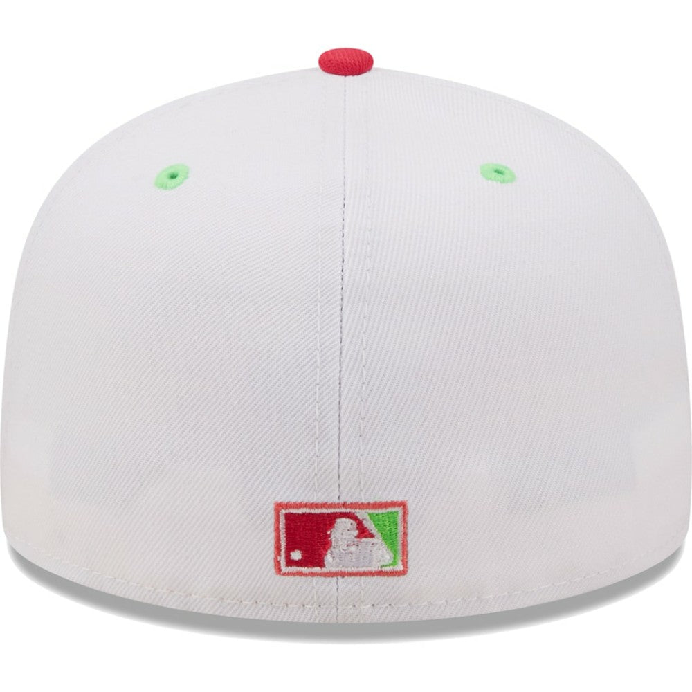 White/Coral Boston Red Sox New Era 2004 World Series Strawberry Lolli 59FIFTY Fitted Hat