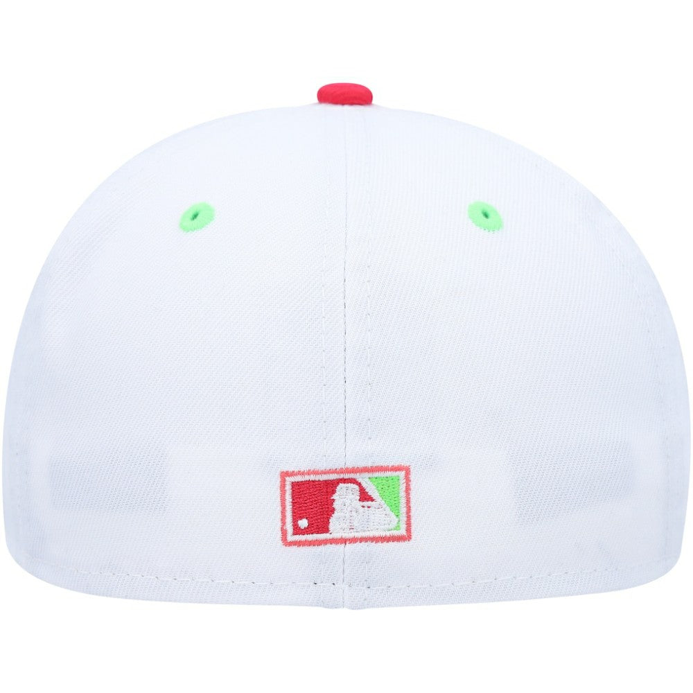 White/Coral Arizona Diamondbacks New Era 1998 Inaugural Season Strawberry Lolli 59FIFTY Fitted Hat