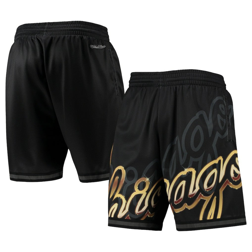 Mitchell & Ness Chicago Bulls Big Face 4.0 Fashion Shorts