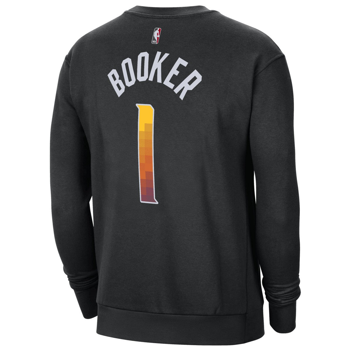 Devin Booker Phoenix Suns Jordan Brand Statement Name & Number Pullover Sweatshirt