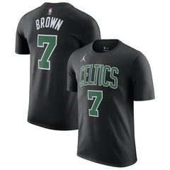 Jaylen Brown Boston Celtics Jordan Brand 2022/23 Statement Edition Name & Number T-Shirt