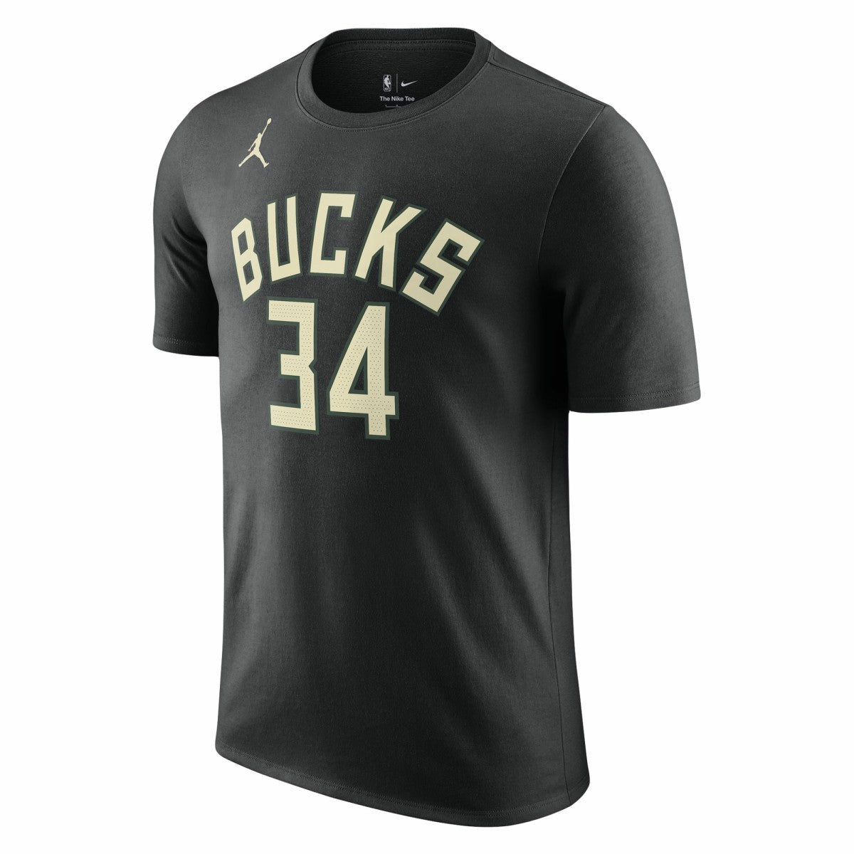 Giannis Antetokounmpo Milwaukee Bucks Jordan Brand 2022/23 Statement Edition Name & Number T-Shirt