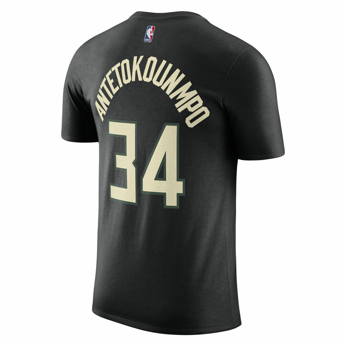 Giannis Antetokounmpo Milwaukee Bucks Jordan Brand 2022/23 Statement Edition Name & Number T-Shirt