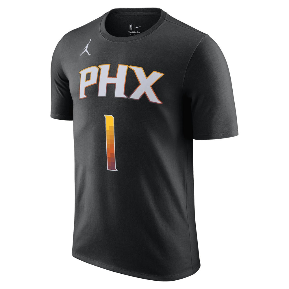 Devin Booker Phoenix Suns Jordan Brand 2022/23 Statement Edition Name & Number T-Shirt