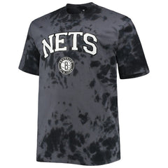 Brooklyn Nets Big & Tall Marble Dye Tonal Performance T-Shirt