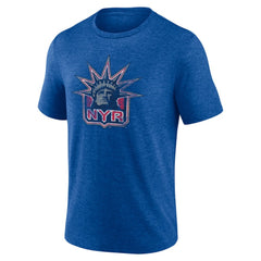 NHL New York Rangers Wraparound Tri-Blend T-Shirt