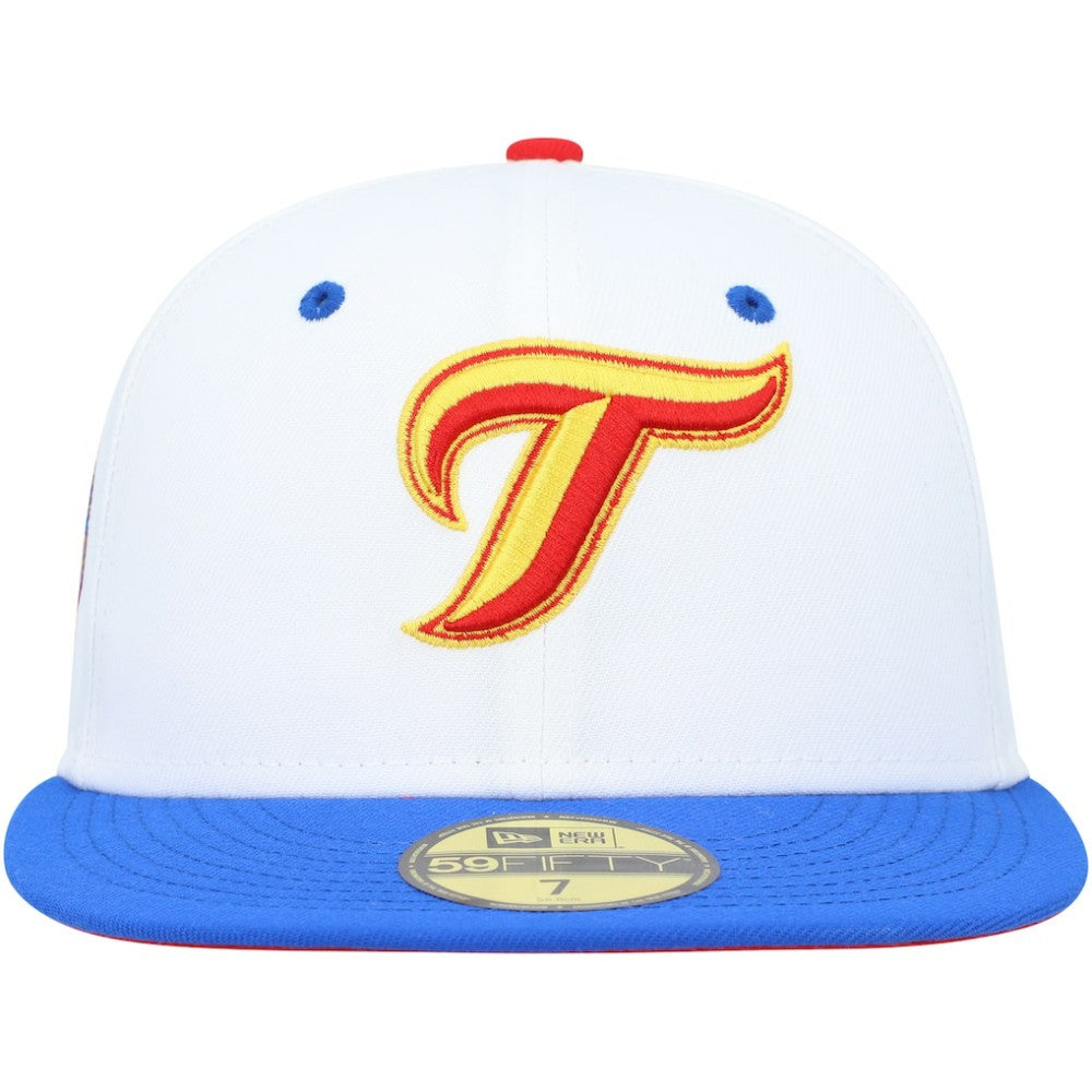 White/Royal Toronto Blue Jays New Era 30th Anniversary Cherry Lolli 59FIFTY Fitted Hat