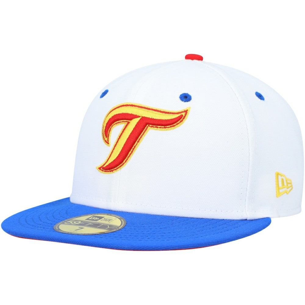 White/Royal Toronto Blue Jays New Era 30th Anniversary Cherry Lolli 59FIFTY Fitted Hat
