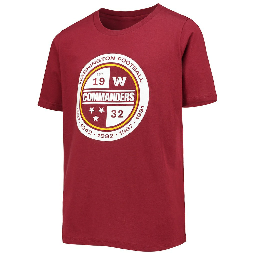 Youth Secondary Logo T-Shirt - Washington Commanders T-shirts