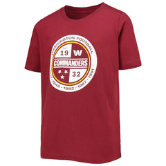 Youth Secondary Logo T-Shirt - Washington Commanders T-shirts