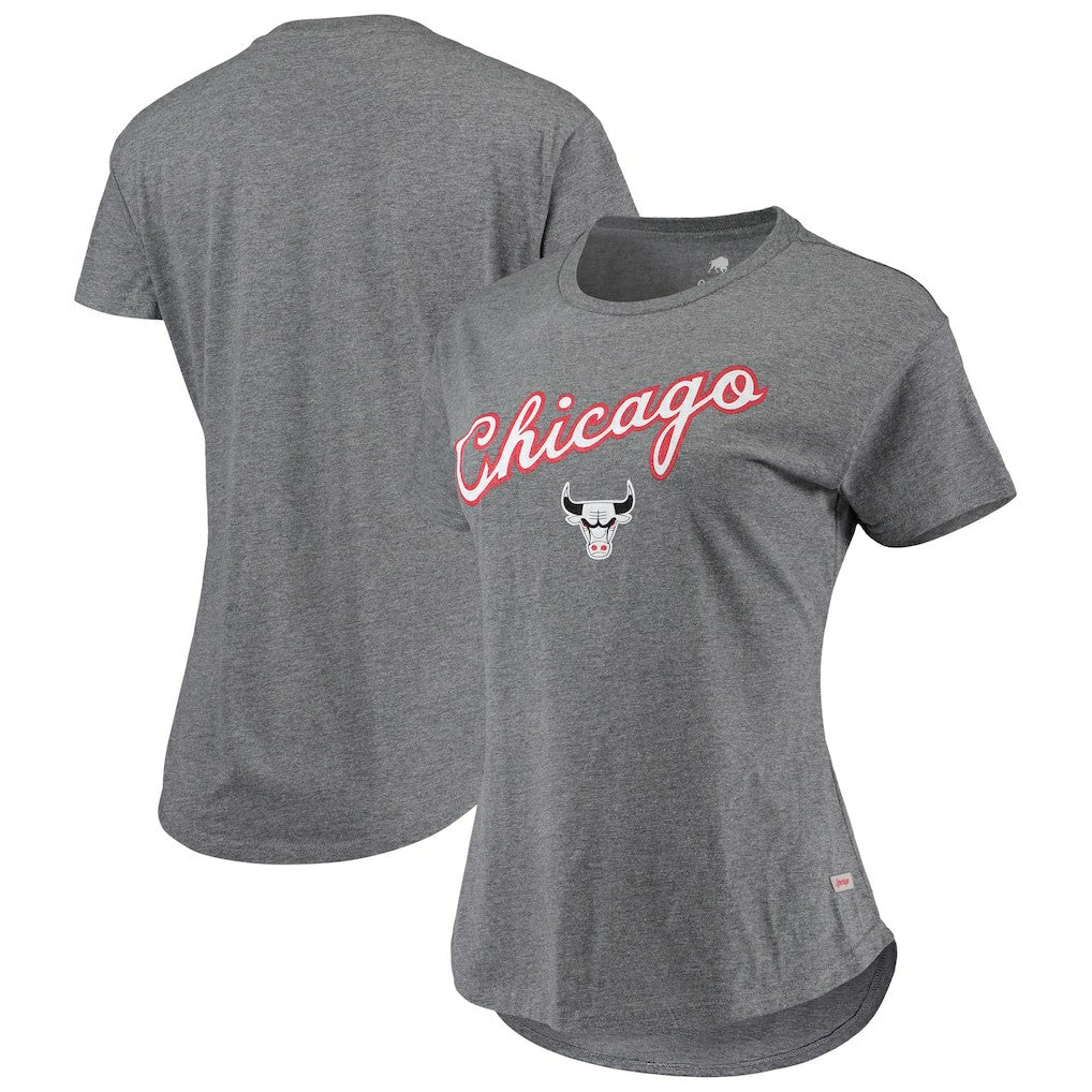 Chicago Bulls Sportiqe Women's City Edition Phoebe Tri-Blend T-Shirt sale
