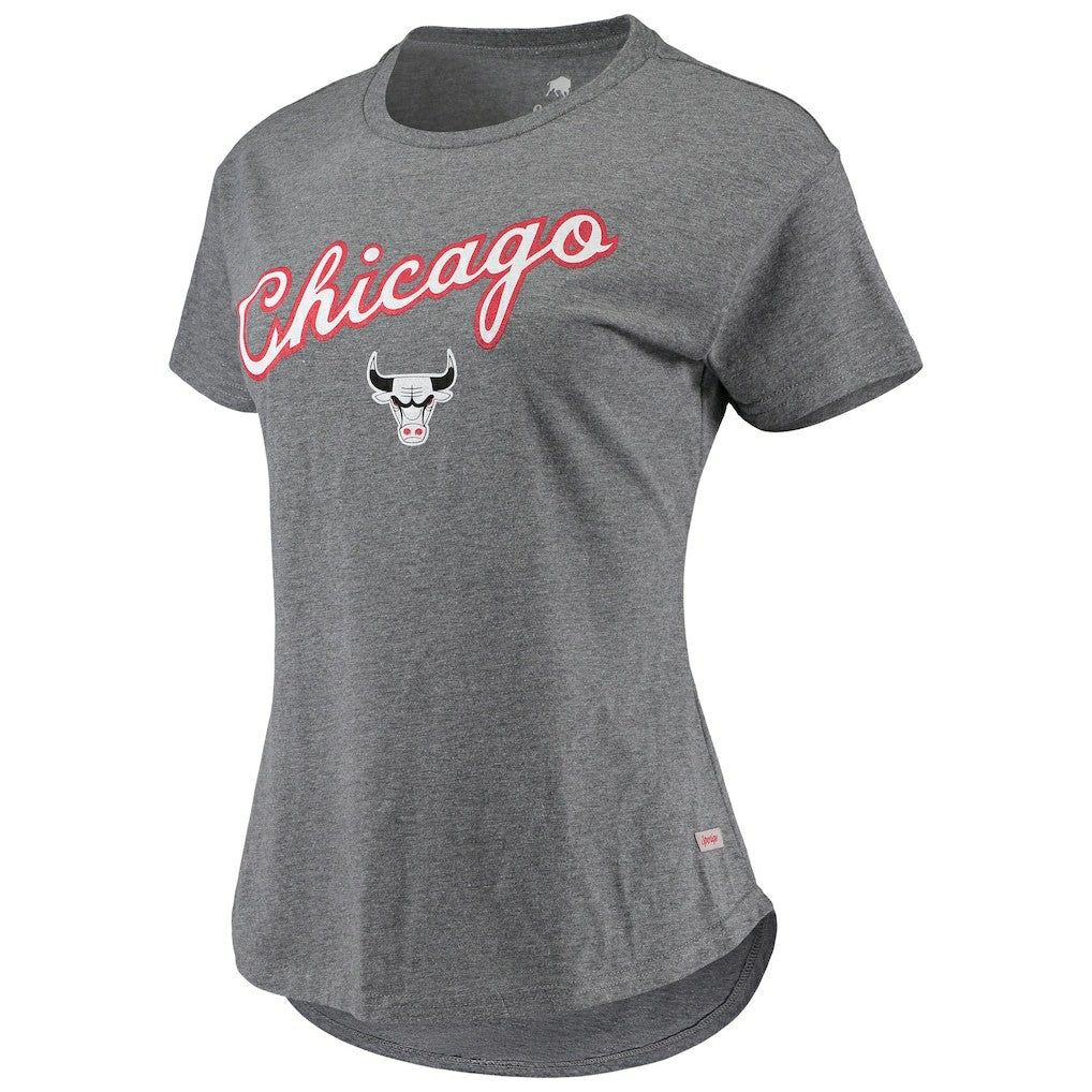 Chicago Bulls Sportiqe Women's City Edition Phoebe Tri-Blend T-Shirt sale