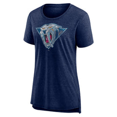 NHL Nashville Predators Women's Slow Whistle Tri-Blend T-Shirt