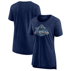NHL New York Islanders Women's Slow Whistle Tri-Blend T-Shirt