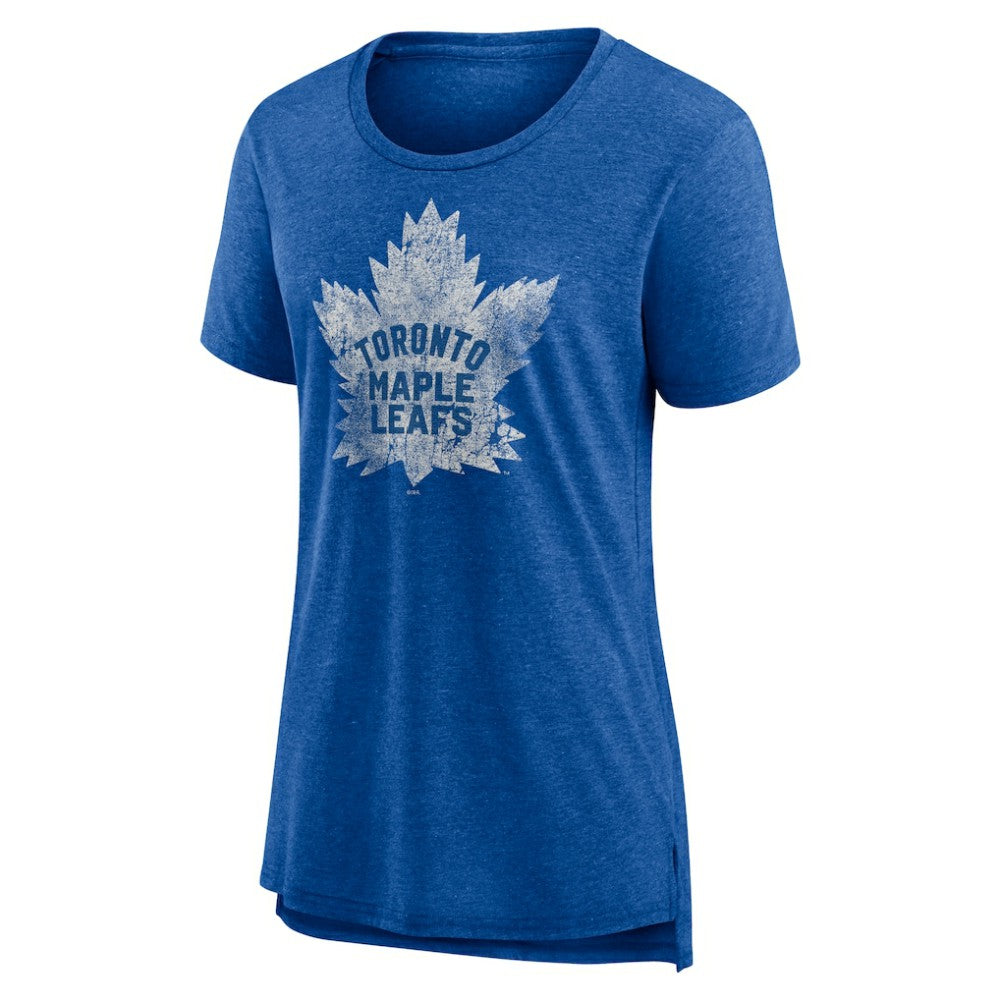 NHL Toronto Maple Leafs Women's Slow Whistle Tri-Blend T-Shirt