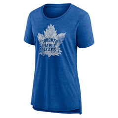 NHL Toronto Maple Leafs Women's Slow Whistle Tri-Blend T-Shirt