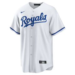 White Kansas City Royals Nike Replica Custom Jersey