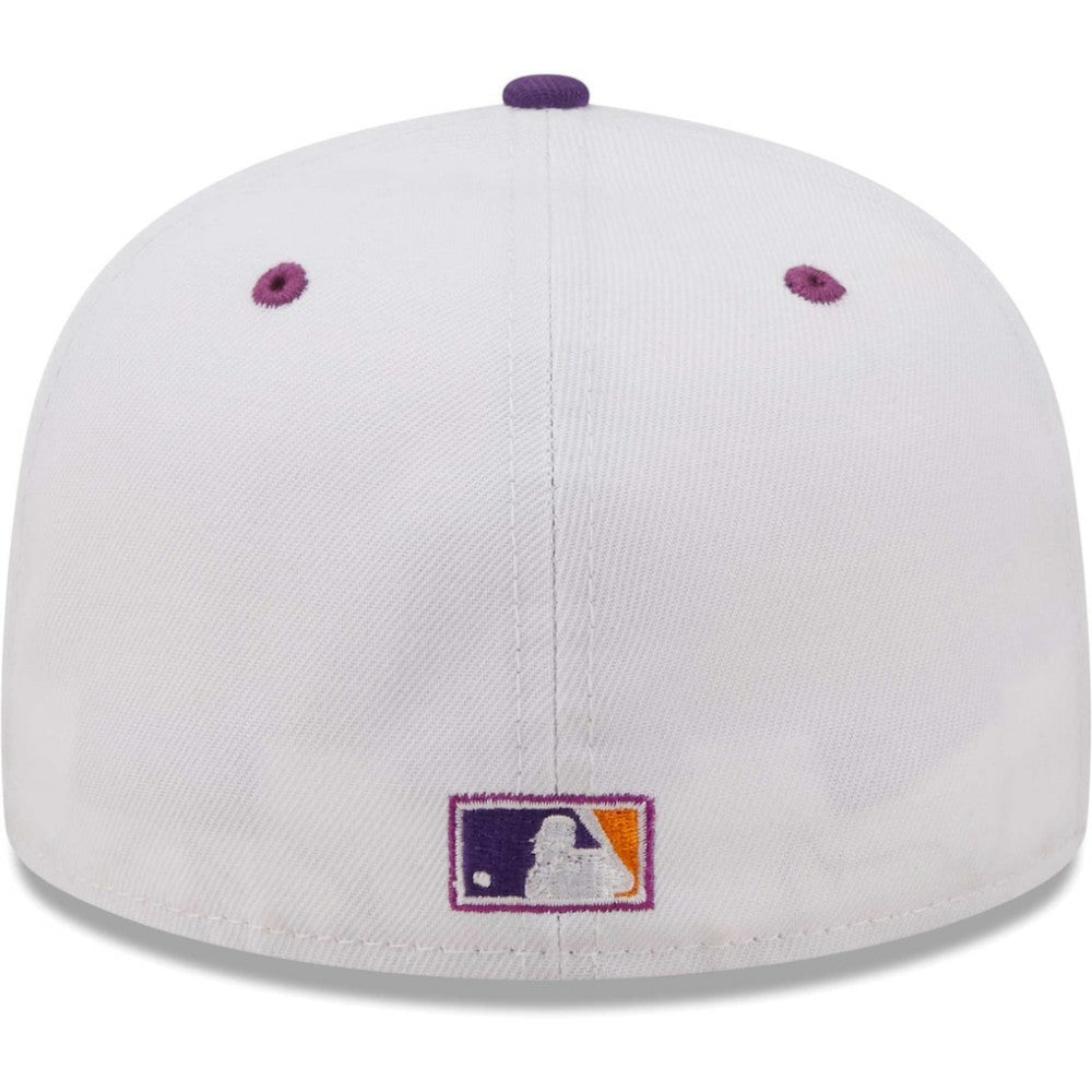 White/Purple New York Yankees New Era 2000 World Series Grape Lolli 59FIFTY Fitted Hat