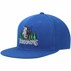 Mitchell & Ness Minnesota Timberwolves Hardwood Classics Snapback Hat