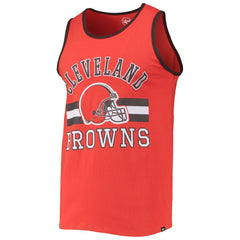'47 Edge Super Rival Tank Top - Cleveland Browns Tops
