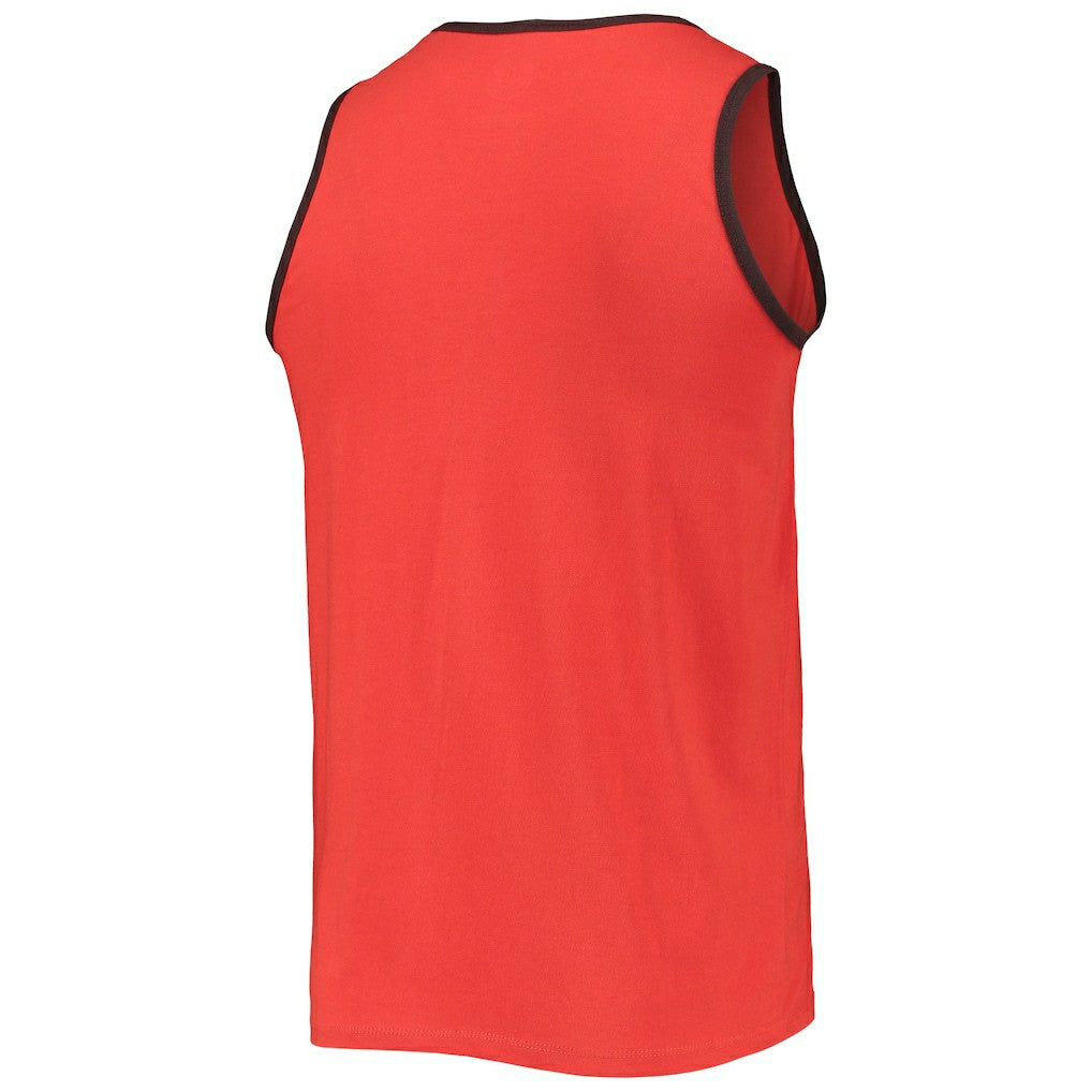 '47 Edge Super Rival Tank Top - Cleveland Browns Tops