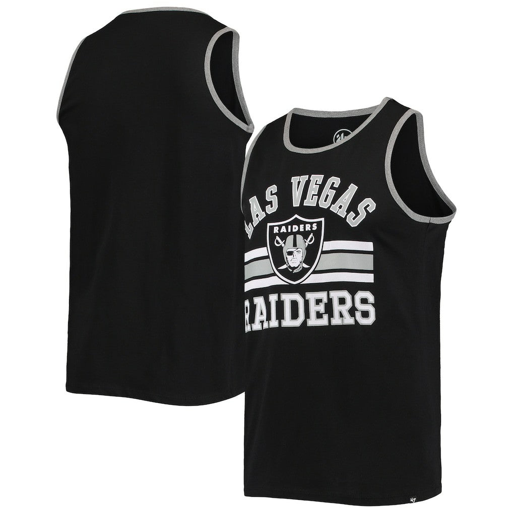 '47 Edge Super Rival Tank Top - Las Vegas Raiders Tops